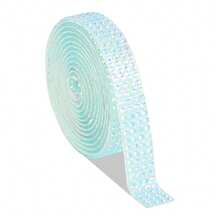 12-1 jardowa samoprzylepna wstążka z kryształkami i diamentami do samodzielnego wykonania, dekoracji samochodowych i telefonów