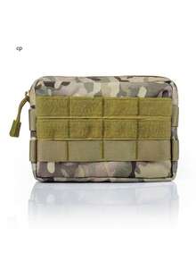 Multifunctional Outdoor EDC Tool Bag, Molle Sports Waist Pack, Organizer Pouch, Can Be Attached To Belt, Backpack, Vest