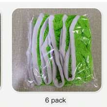 4pcs High Quality Reusable Mop Replacement Pads: Washable, Durable, Wet & Dry Use, High Absorbency, 2 Sizes