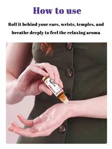 10ml, Herbal Sleeping Cream, Natural Herbs, Plant Extracts, Gentle Formula, Soothes The Mind And Helps You Sleep, Relieves Anxiety, Helps You Sleep Well All Night, Just Apply And Use, Solves Problems Such As Difficulty Falling Asleep, Frequent Night Awakenings, Insomnia And Anxiety, Etc. - Lavender Herbal Sleeping Balm - View 8