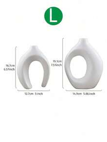 2pcs Vases For Decor, Heart Shaped Resin Vase Set Of 2, Nordic Heart Shaped Vases, Minimalist Decorative Vase For Table Centerpiece Wedding Dining Living Room Office House Decoration - Multicolor - View 4