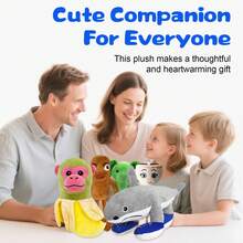 Italian Brainrot Plush,13" Tralalero Tralala Plushies,Soft Cute Stuffed Animals Inspired Plush Toy Gifts For Kids And Adults Halloween Toys(1PC) - 特拉拉萊羅.特拉拉拉 - 查看 5