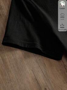 T-Shirt With Alphabet Print Of WAY MAKER - Black - View 5