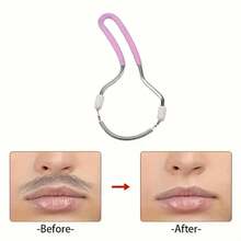 1pc Women's Painless Facial Hair Remover, Portable Spring Roller Epilator, Lightweight Depilation Tool For Lips, Chin, Face, Neck - Easy To Use - Multicolor - View 3