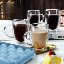 Homemade Ice Cube Mold  Spherical Ice Grid With Lid Household Frozen Ice Cube Artifact Creative Internet Celebrity Ice Box - 藍色 - 查看 6