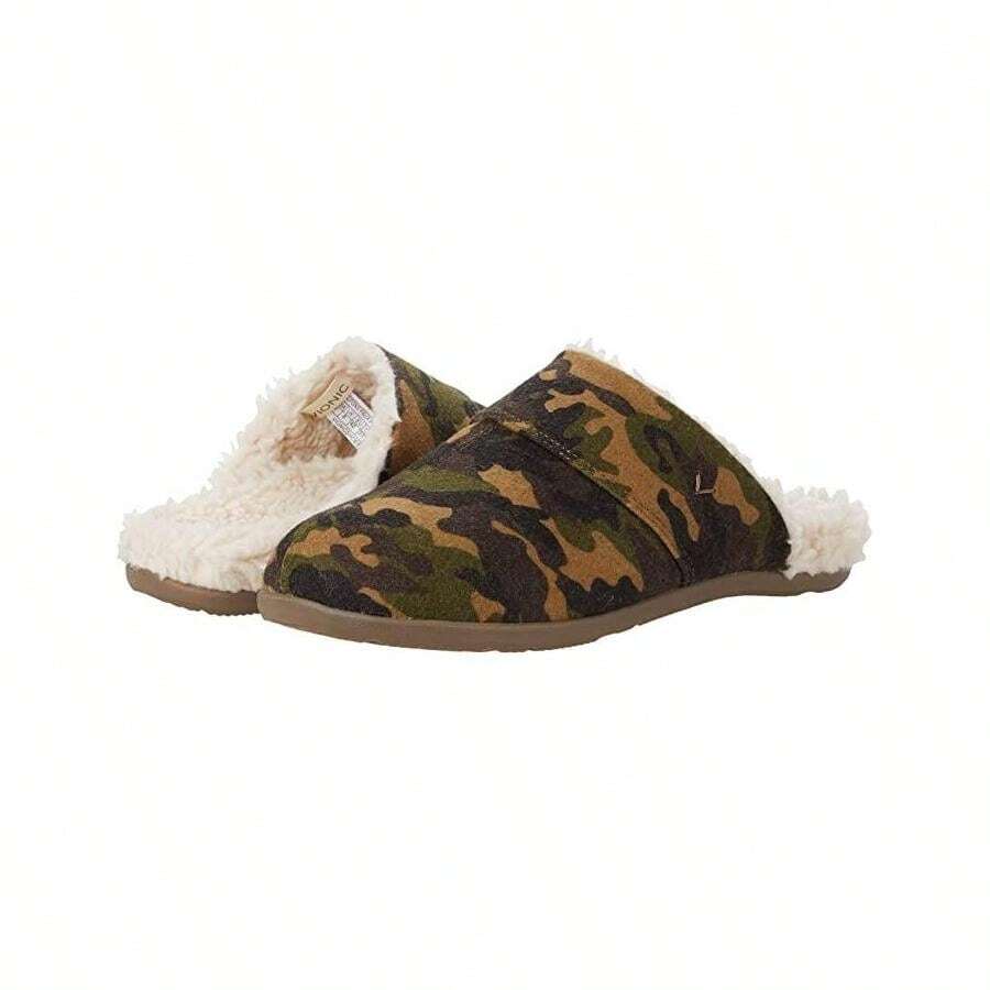 Vionic Alfons H8280F1300 Slippers Mens 10 Green Camouflage Slip On Mule JOBB1289 - 綠色 - 查看 1