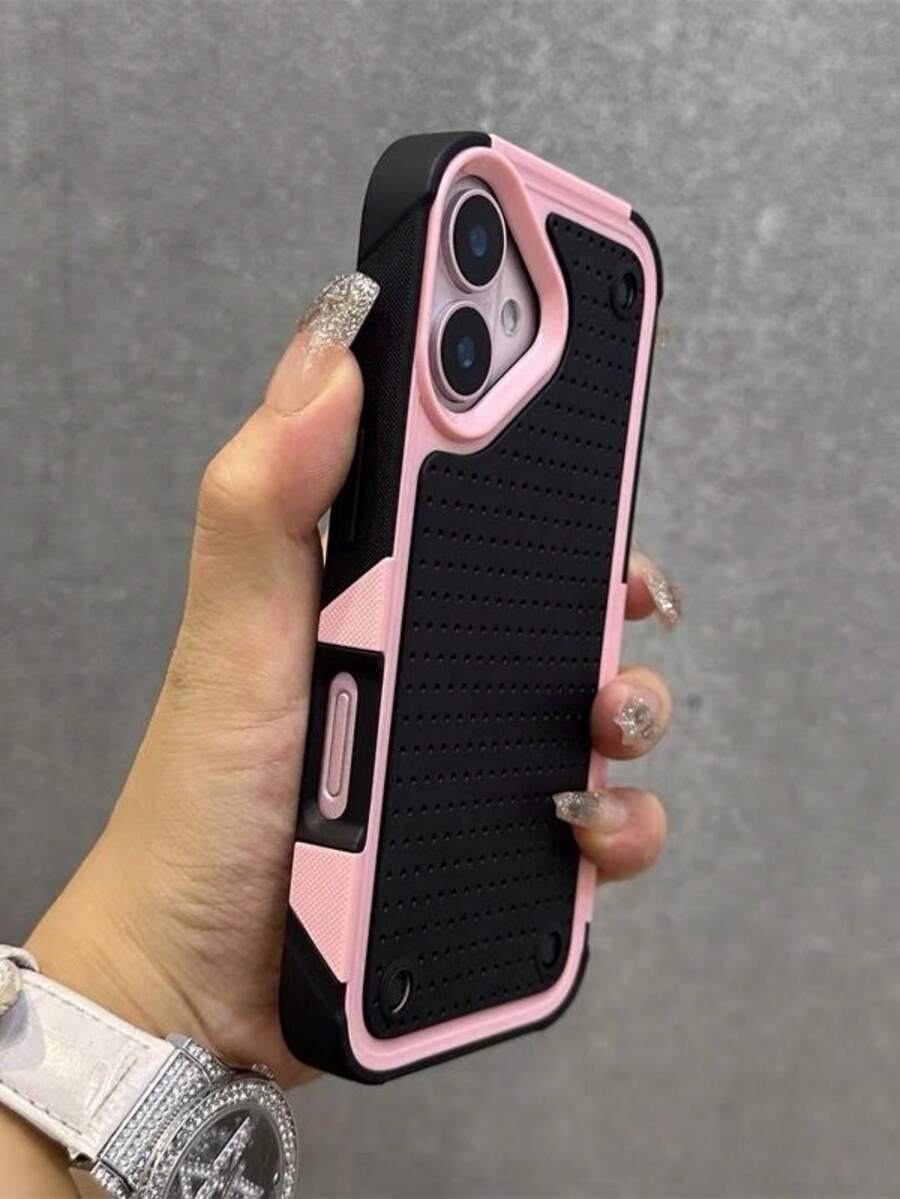 Luxury Armor Full Coverage Anti-Collision Phone Case, Compatible With IPhone 18 Pro Max 18 Pro 17 Pro Max 17 Pro 16 15 14 Plus 13 12 11 Pro Max Plus 17Air, 2-In-1 Shockproof Protective Shell Cover