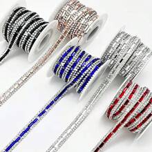 1 Set Self-Adhesive Glass Diamond Crystal Decorative Strips, Crystal Ribbon Stickers, Shiny Decorative Strips, Bow Pearl White Stickers, Cute Pearl Bow Self-Adhesive Stickers, DIY Fashion Decorative Stickers - Suitable For Clothing, Shoes, Hats, Bags, Various Crafts, Home Decor