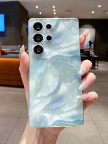 1pc Seashell Transparent Soft TPU Phone Case, Anti-Fall Anti-Scratch Anti-Fingerprint, Precise Camera Cutout, Compatible With Samsung, Nothing, Apple, Pixel, INFINIX, Xiaomi Redmi Waterproof Shockproof - Multicolor - View 2