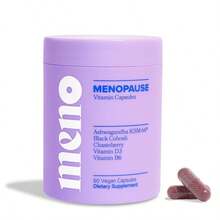 MENO Vitamins For Menopause, 30 Servings (Pack Of 1) - Menopause Supplements For Women With Black Cohosh & Ashwagandha KSM-66 - Helps Alleviate Hot Flashes, Night Sweats, & Mood Swings, Free Shipping, For Daily Health, Foe Women And Men - Khác - Xem 1