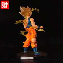 bandai SSJ Warrior 動漫角色 PVC 公仔收藏雕像模型裝飾品 | 完美萬聖節禮物 - 生日、週年紀念、畢業、返校、婚禮季與節日禮物，適合粉絲、收藏家、動漫主題派對裝飾與 Cosplay 道具，收藏禮品，成人動漫收藏品 - 彩色 - 查看 5