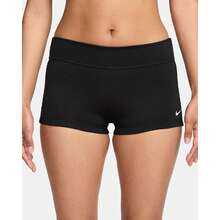 Nike Swim Essential Kick Shorts Women's XL Black Stretch Elastic Waist SRT621 - màu đen - Xem 2