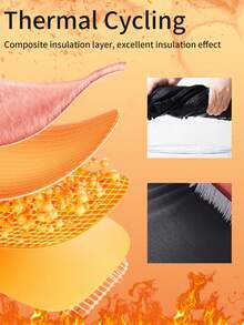 1 件 - 女士黑色高领保暖上衣 | 保暖内衬，温暖舒适 | 修身打底衫，适合秋冬季居家休闲和户外叠穿，保暖 - 黑色 - 查看 4