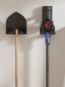 Wall-Mounted Garage Organizer For Garden Tools - Durable Iron Trimmer And Whacker Holder With Multi-Purpose Hooks, Anti-Rust Matte Finish, Space-Saving Design For Home And Workshop, Garden Tool Organizer