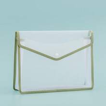 A4 Transparent File Bag For Supplementary Lessons, Student Test Paper And Textbook Storage Bag, Large Capacity A3 Waterproof Art Bag Document Bag, Miscellaneous Storage Bag - Multicolor - View 11