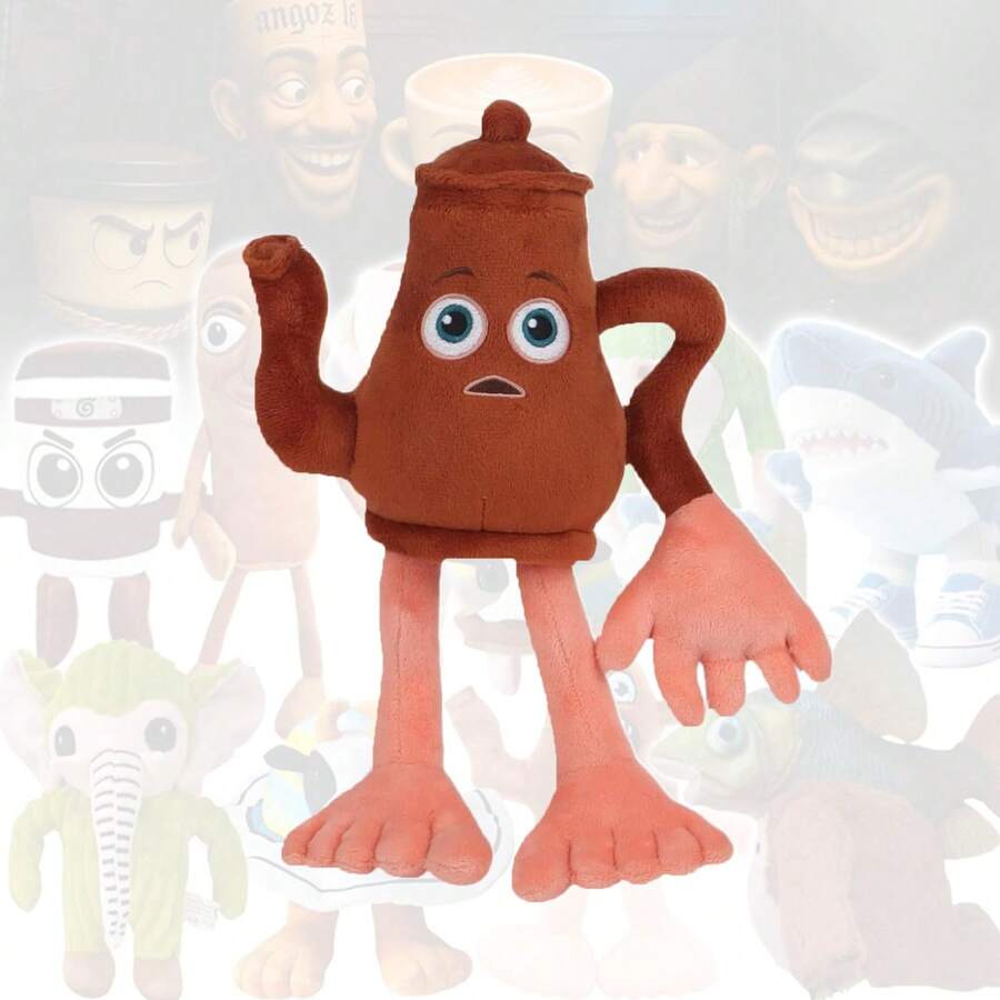 Italian Brainrot Plush,Ta Ta Ta Ta Sahur Plushies,Soft Cute Stuffed Animals Inspired Plush Toy Gifts For Kids And Adults Halloween Toys(1PC) - Ta Ta Ta Ta Sahur - 查看 1