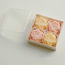 4pcs/Set Creative Rose Scented Candle Set - Perfect Valentine's Day Gift, Birthday Present & Souvenir