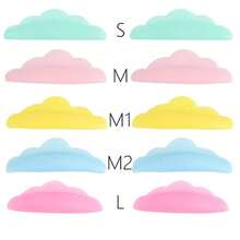 10 Pieces Reusable Eyelash Lifting Kit Silicone Laminating Pad 3D Eyelash Perming Rods Extension Curling Pad Makeup Tool - Multicolor - View 8