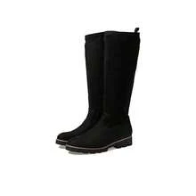 Vionic Ashburn Boots Women's US 8.5 Black Side Zipper Knee High Riding ZPO3323 - 黑色 - 查看 1