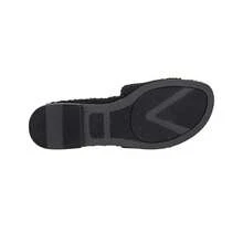 Vionic Demi Sandals Women's US 6 Black Shearling Comfort Slip On Slide JOBB1983 - Black - View 3