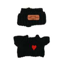 For LABUBU Halloween Costume, Headband, Bucket Hat, Sunglasses, Headphones, Suspender Pants, Jeans Set, Paired With Necklace, Bag And Shoes, Fashionable Accessories, Merchandise, Holiday & Birthday Gift (Excluding Plush Doll) - Multicolor - View 10