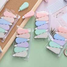 Macaron Color Correction Tape, Student Smear Correction Error Correction Tape For Instant Correction, Cute Correction Belt Mini Candy Color Student Correction Tape, Easy To Carry, Gifts For Beginning And Graduation Back To School