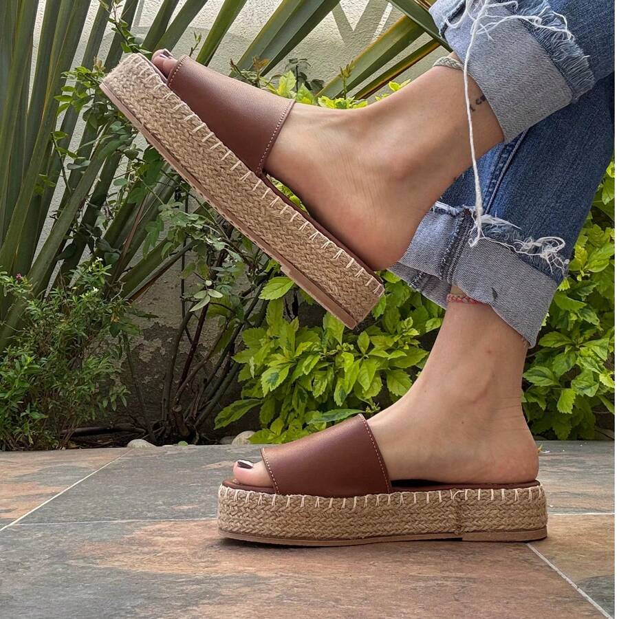 HUARACHES PARA DAMA , COLORES Y TALLAS DISPONIBLES, PARA TODA OCASION - Camel - Ver 1