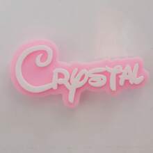 1 pièce Aimant de réfrigérateur personnalisé avec nom, aimants de nom de famille, aimants de nom de casier, aimants personnalisés de nom de réfrigérateur, aimants de nom en acrylique, cadeau idéal pour la famille et les amis, aimants pour réfrigérateur