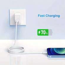 OIITH Cabo carregador de 3,3 pés/6,6 pés, cabo de dados Lightning, cabo de carregamento USB A com certificação MFi, adequado para iPhone 13, 12, 11, Mini Pro XR, XS Max, X SE, 8, 7, 6 Plus, iPad, iPod A e IrPods