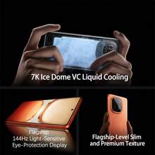 vivo 電競手機iQOO Z10 Turbo 天璣8400 +自研Q1雙芯 7620mAh大容量電池 持久續航 遊戲流暢神器 燃 - 燃 - 查看 3