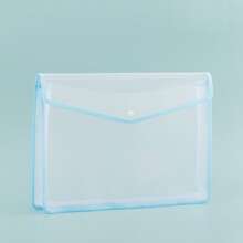 A4 Transparent File Bag For Supplementary Lessons, Student Test Paper And Textbook Storage Bag, Large Capacity A3 Waterproof Art Bag Document Bag, Miscellaneous Storage Bag - Multicolor - View 9