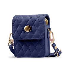 VIETAO Compatibil cu Galaxy Z Flip 6 5 4 3 5G, geantă din piele rezistentă la șocuri, cu portofel lung, husă pentru carduri, impermeabilă, anti-cădere, rezistentă la zgârieturi