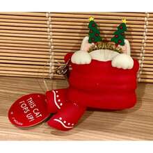Plush Keychains - Green Cat - View 4