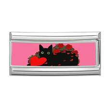 1pc DIY Modular Photo Bracelet, With Animal, Butterfly, Heart, Letter, Cherry Blossom Elements, Suitable As Party Gift For Friends/Couples, Ideal For Christmas, New Year, Halloween, Valentine's Day, Charming Design, Stainless Steel Jewelry, Local , Practical & Fashionable, Christmas & Halloween Essential - M293842 - View 6