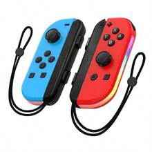 Bluetooth 5.2 RGB Gamepad For NS Switch/Lite/OLED, Dual Joysticks, Vibration, 6-Axis, 500mAh Battery