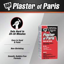 4 LB White Paris Plaster (64 Ounce) For Wall Surface Repair, Gypsum Material - Multicolor - View 1