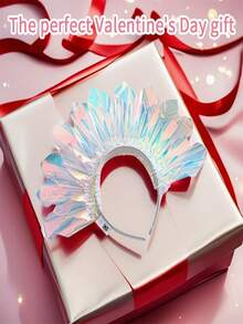 1pc LED Glowing Headband Decor Light - Luminous Holiday Headpiece, Halloween Gift, Birthday Decor, Wedding Decor, Halloween Party Flashing Crown Atmosphere Light, Suitable For Nightclub, Cosplay, Music Festival, Headband Light, New Year, Christmas, Party, Bar, Birthday And Wedding Neon Headband Atmosphere Light - Luminous Headband Light - View 7