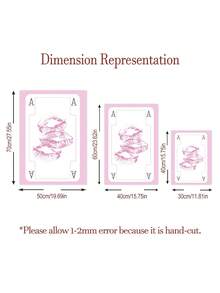 3 Pieces Cheetah Painting Posters Disco Ball Print Pictures Lucky Art Paintings Lip Wall Picture Luxury Club Wall Arts Bedroom Wall Decor Pink Room Decoration Stuff No Frame