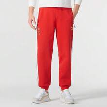 Puma Pantalones unisex, nuevos pantalones deportivos de otoño T7, pantalones largos básicos minimalistas de bloqueo de color casual y cómodos con cordón, 625835-11
