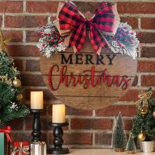 Christmas Welcome Sign, Christmas Holiday Welcome Sign Front Door Porch Decor For Bar Outdoor Indoor, Home Decor, Christmas Decoration, Christmas Front Door Decor, Christmas Wreath For Front Door