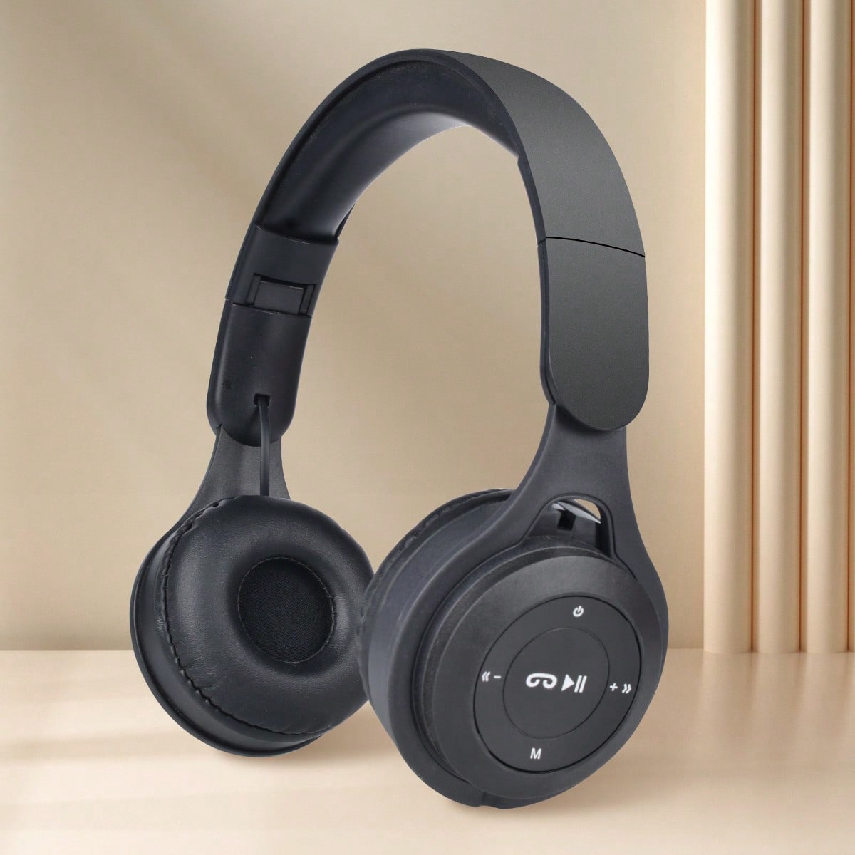 Wireless Headphones, Support Wireless/Wired Connection, TF Card Multi-Mode, Comfortable Wearing, With Microphone, HiFi Stereo, Foldable & Lightweight, Deep Bass, Suitable For Home, Office, Mobile Phones And Computers