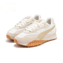 Puma أحذية رياضية خفيفة الوزن بتصميم بتشوورك ثماني الأرجل للجنسين - أبيض برتقالي - مشاهدة 5