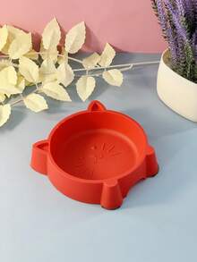 Tazón de plástico con diseño de cara de gato de 4 colores para perros pequeños - Multicolor - Ver 10