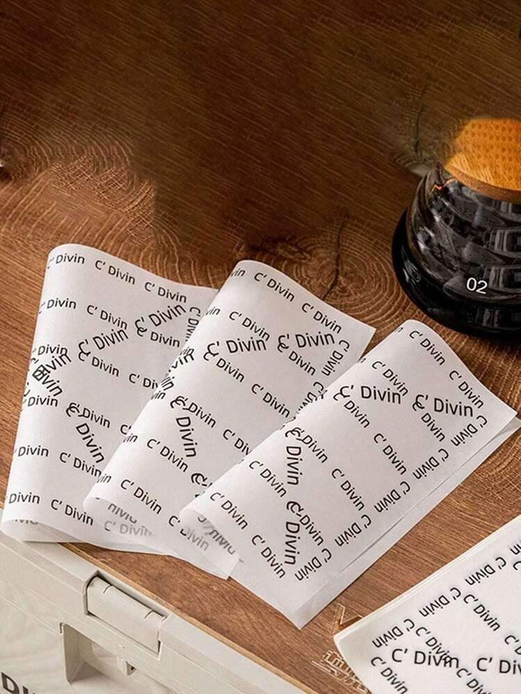 50片/包 食品吸油紙 防油墊紙 炸雞吸油紙 烘焙烤盤墊紙 婚禮裝飾聖誕裝飾生日裝飾 生日禮物 聖誕餐桌裝飾 聖誕禮物 - 彩色 - 查看 8