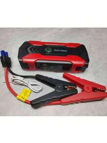 Avviatore di emergenza per auto - Torcia a LED e caricabatteria per auto - Luce a LED per emergenze - Per auto, motocicli, camion, SUV - Per proprietari di auto e preparazione per emergenze - Regalo perfetto per assistenza stradale