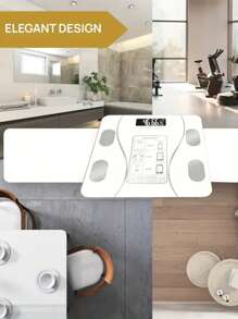 Intelligent Electronic Scale, Weighing Scale, Body Fat Scale, Fat Scale, Bathroom Scale, Household Small Weighing Scale.