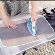 [1pc Polyester Ironing Pad] 1pc High-Temperature Resistant Polyester Fiber Ironing Mesh Pad |   Protects Clothing & Iron, Anti-Stick, Easy To Clean, Multiple Colors, Ideal For Delicate Fabrics & Ironing Accessories Ironing Pad Steam Iron - 隨機顏色*1(35cm*50cm) - 查看 5