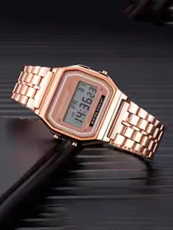 Men Watch Fashion LED Digital Watches Man Sports Military Wristwatches Vintage Silicone Wristband Electronic Clock