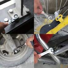10mm Quick Auto Repair Tool, Multi-Size 72 Teeth Swivel Head Spline Ratchet Wrench - Multicolor - View 6