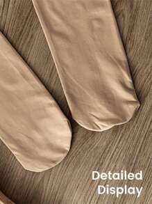 Plus Size Women Lightweight Comfortable Slimming Leggings, High Elasticity Anti-Pilling Anti-Snagging Tights, Suitable For Casual, Home, Office Wear In Autumn